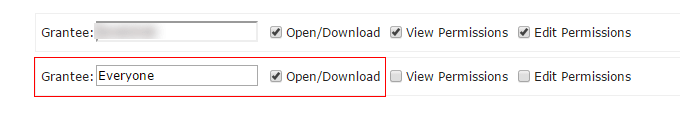 单独的 ACL (Access Control List) 设置