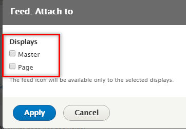 编辑 Feed: Attach to 界面截图