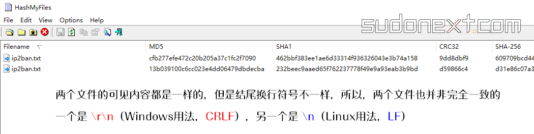 CRLF VS LF